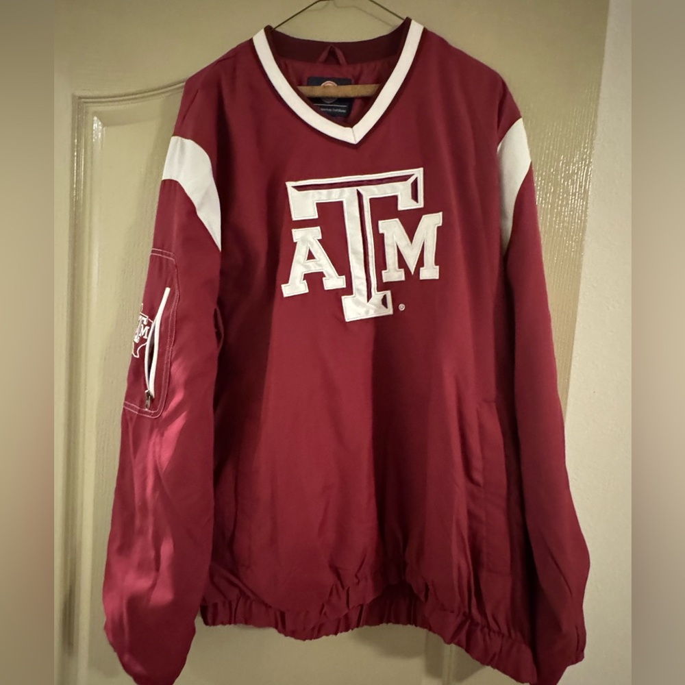Texas A&M windbreaker